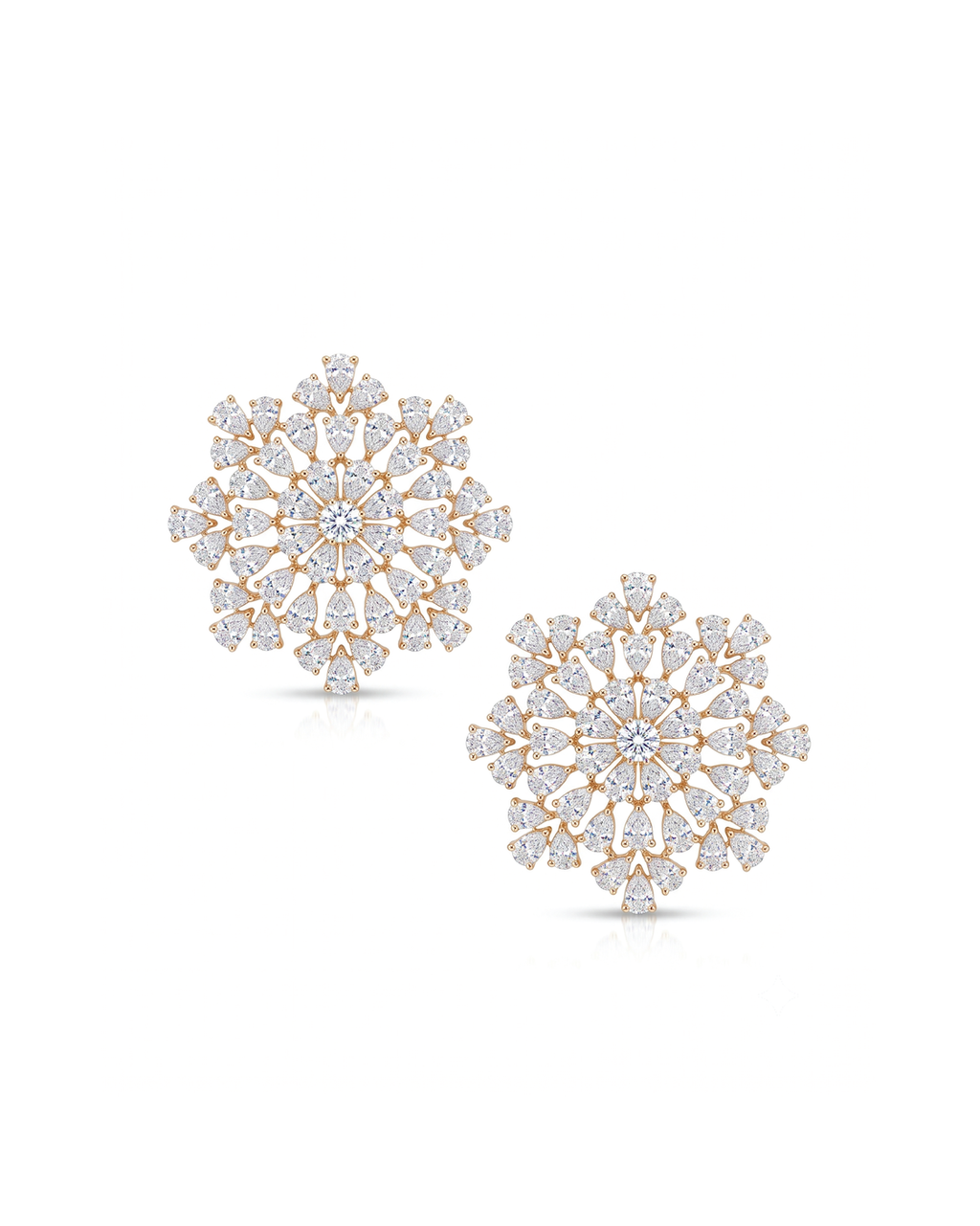 Floral Cascade Earrings