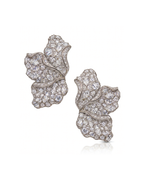 Diamond Petal Earrings