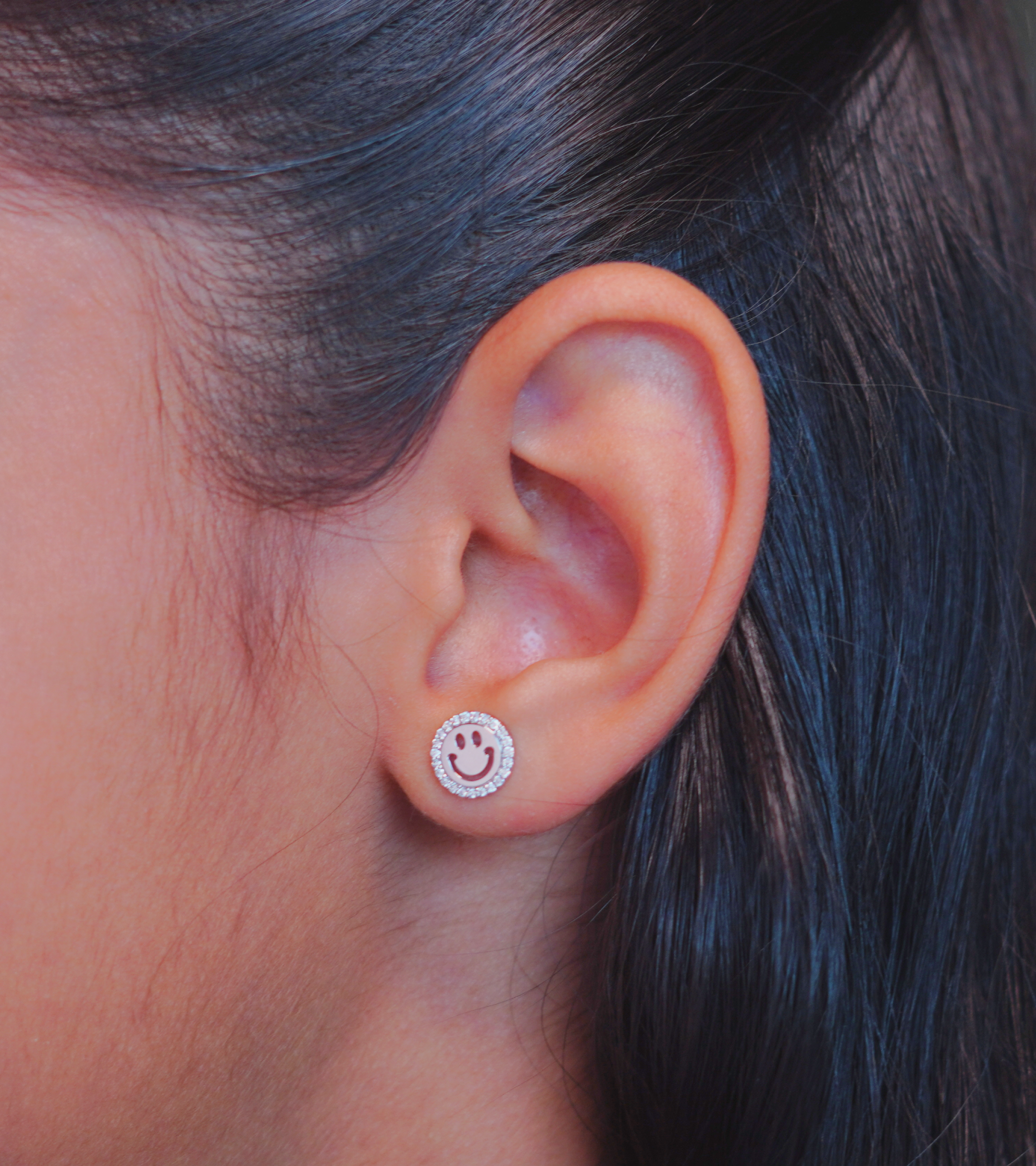 Smiley Shine Studs
