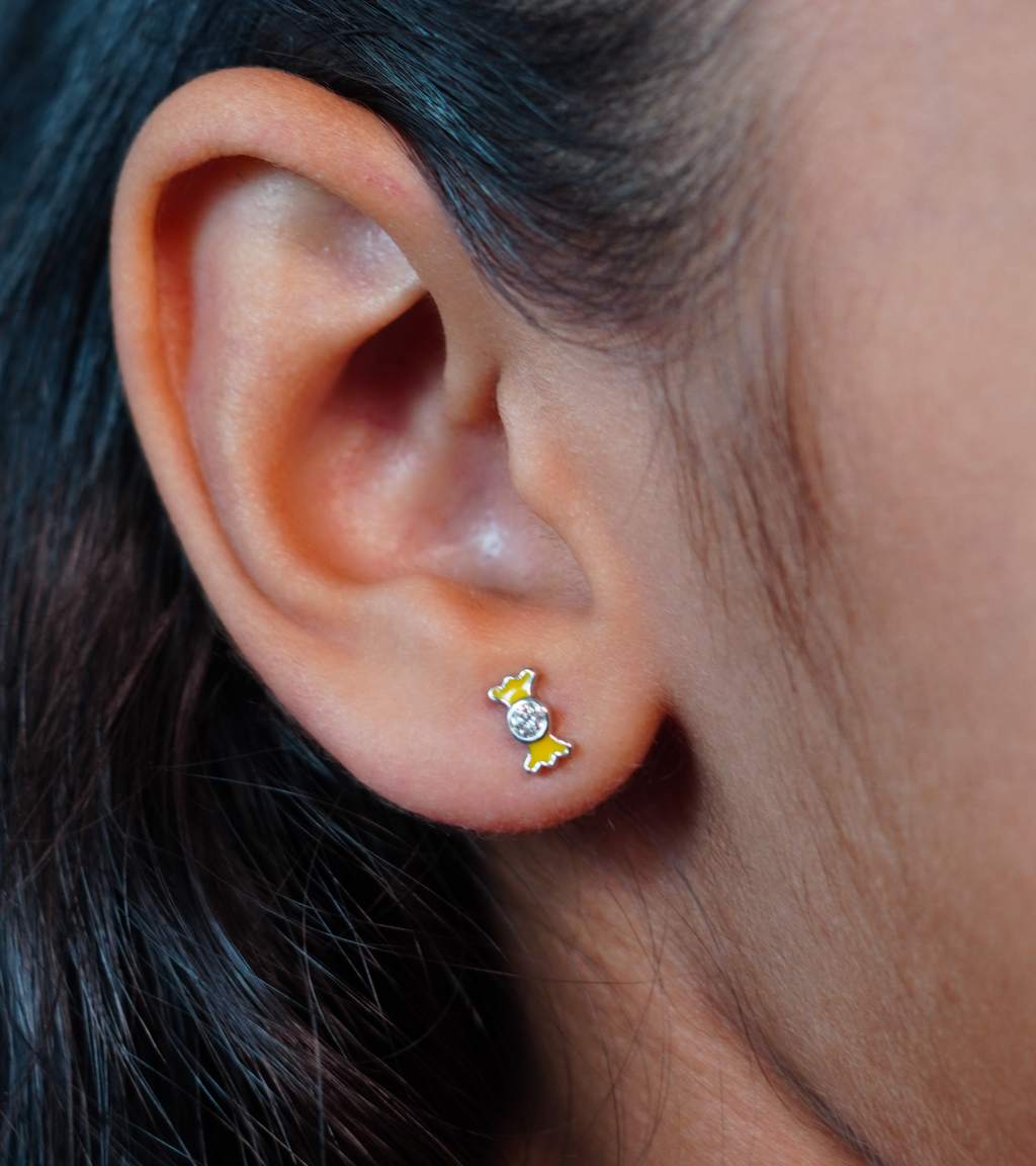 Candy Pop Diamond Studs