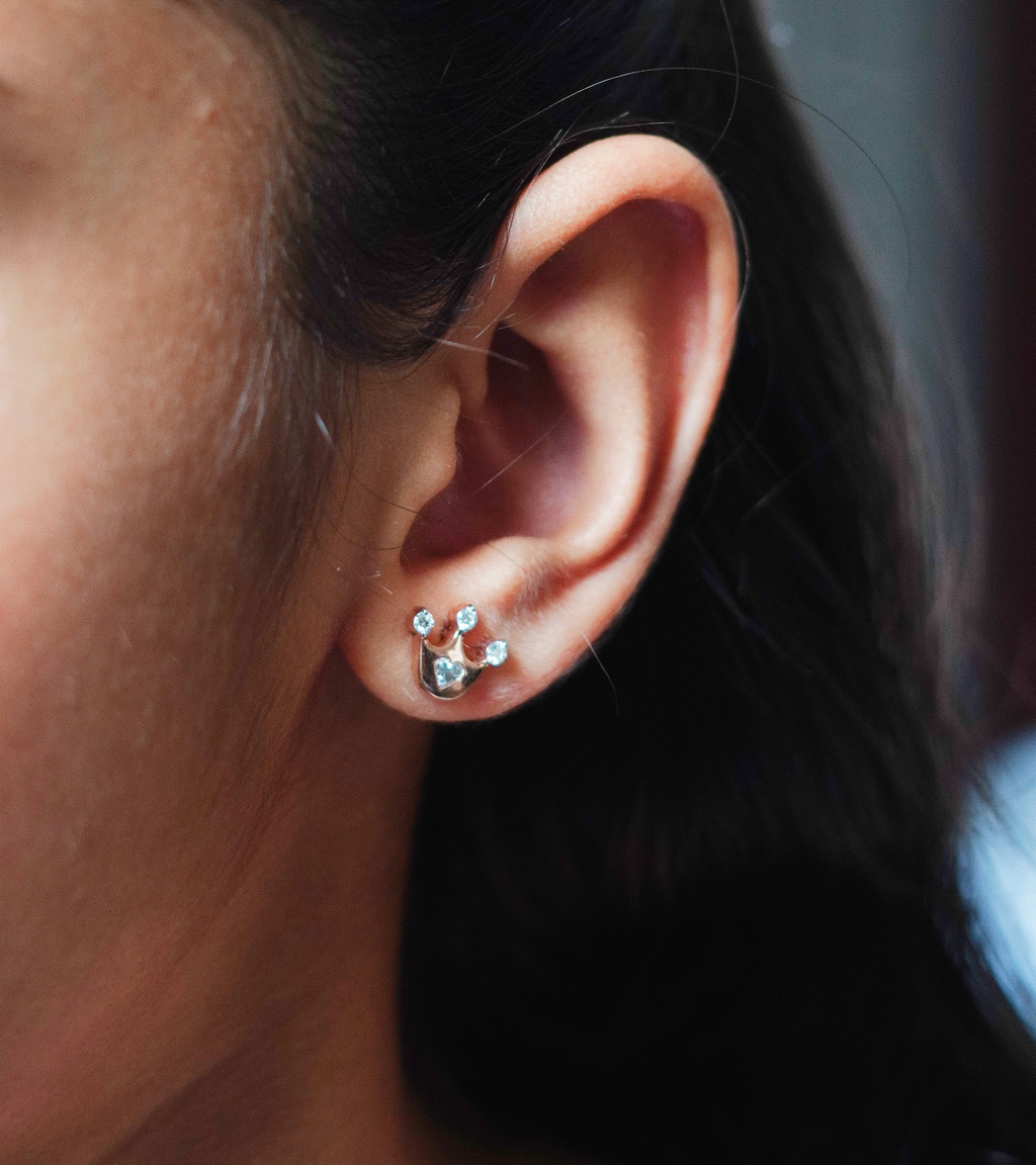 Queen’s Crown Studs