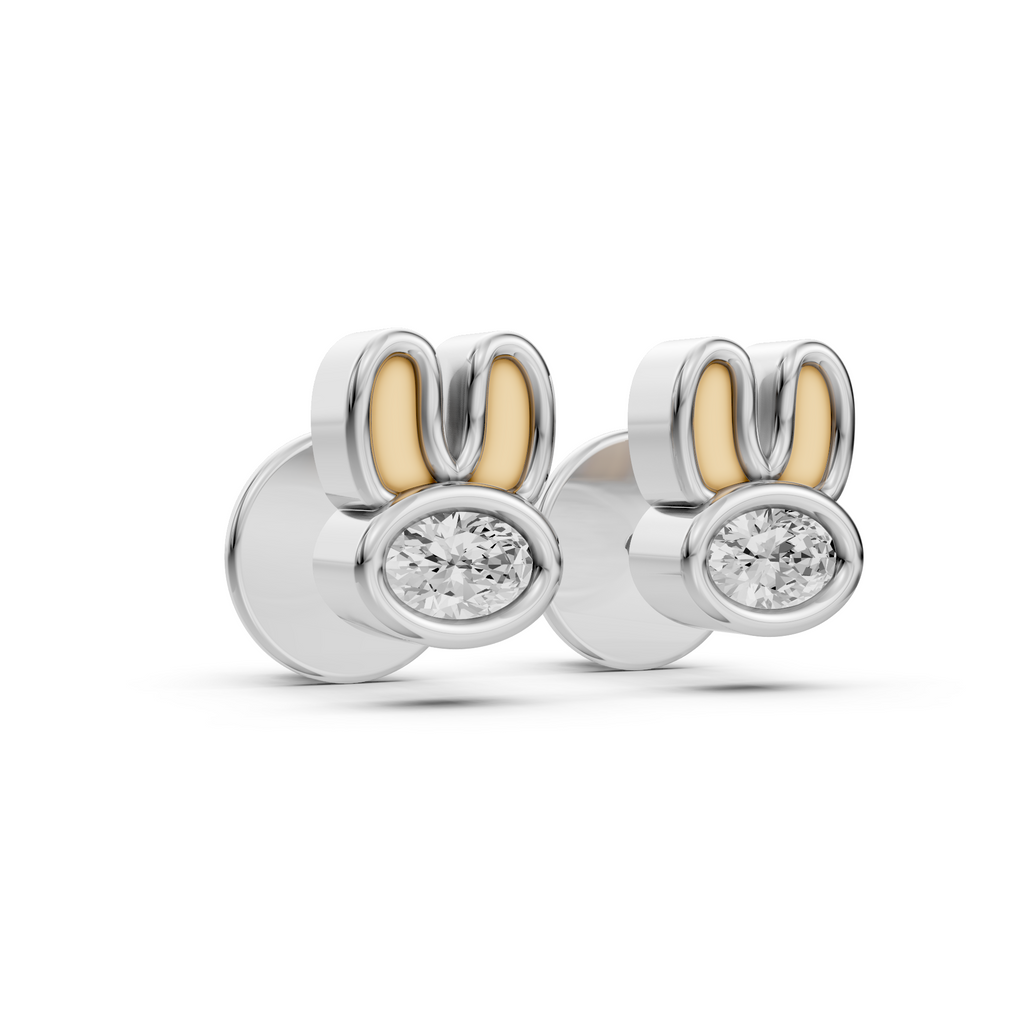 Bunny Spark Diamond Studs