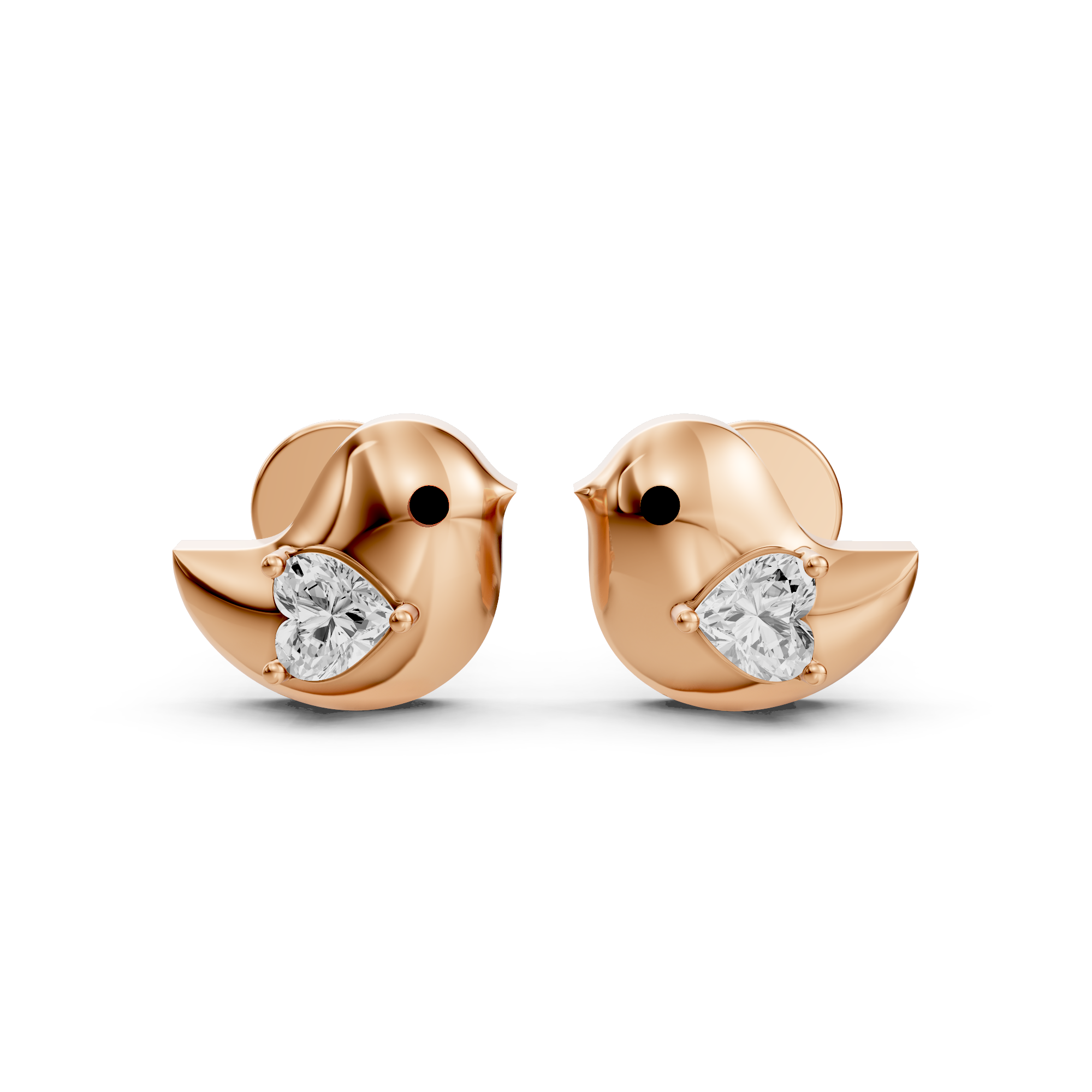 Songbird Diamond Studs 1