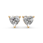 Amour Heart Diamond Studs