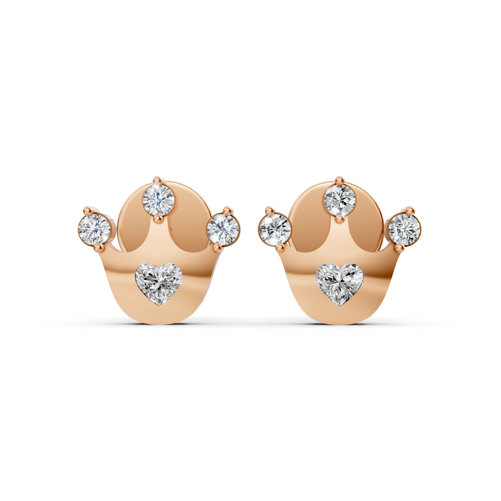 Queen’s Crown Studs