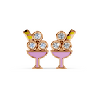 Sip & Sparkle Studs
