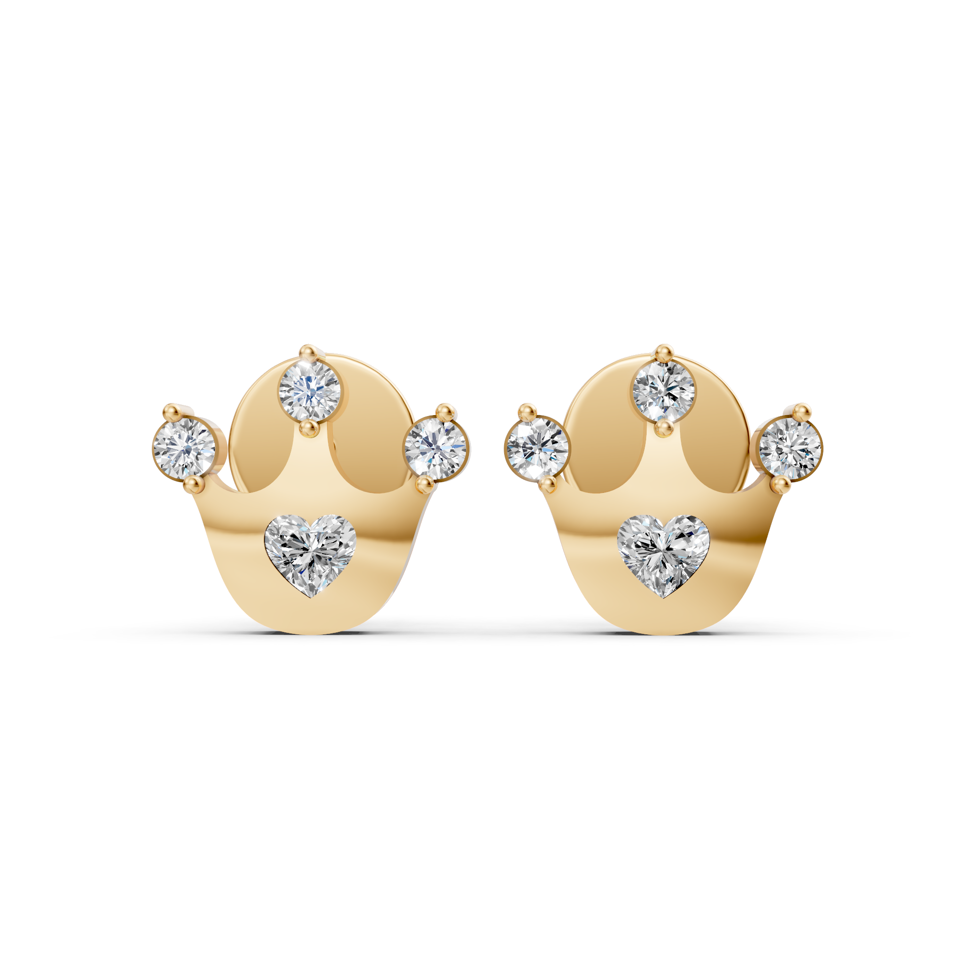 Queen’s Crown Studs