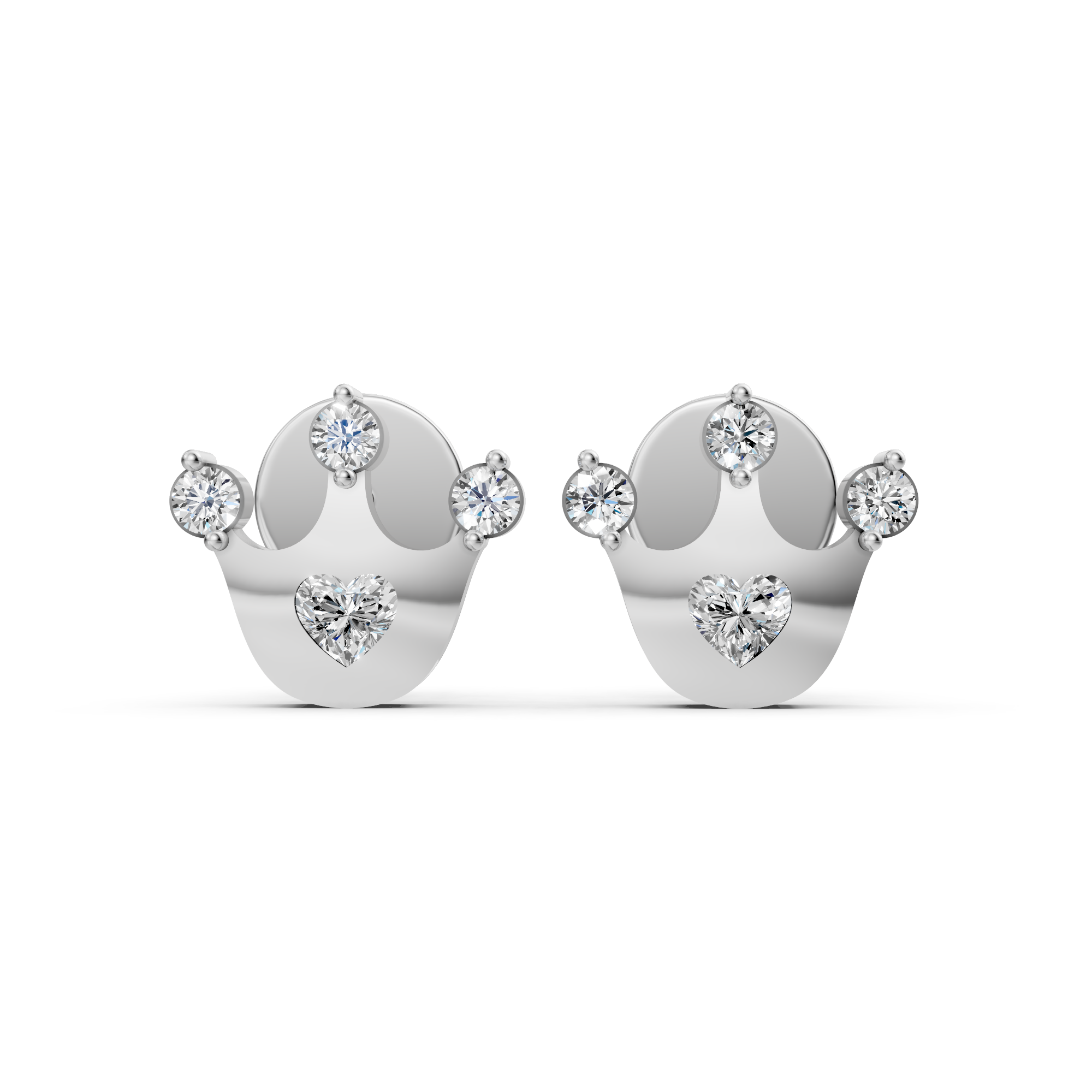 Queen’s Crown Studs