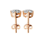 Amour Heart Diamond Studs