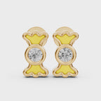 Candy Pop Diamond Studs