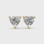 Amour Heart Diamond Studs