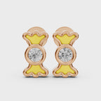 Candy Pop Diamond Studs